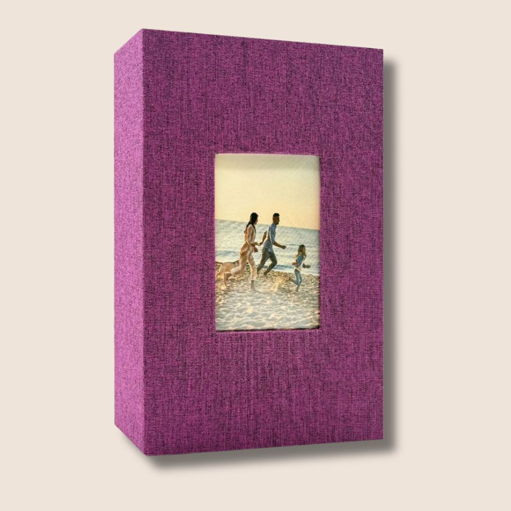 Album Photo 300 Photos<br>10×15 cm – Fenêtre Personnalisable