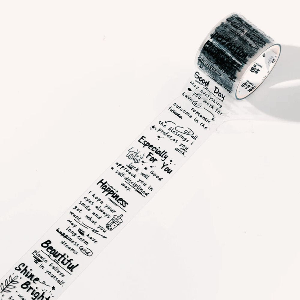 Masking Tape Transparent<br>Ruban Adhésif Vintage