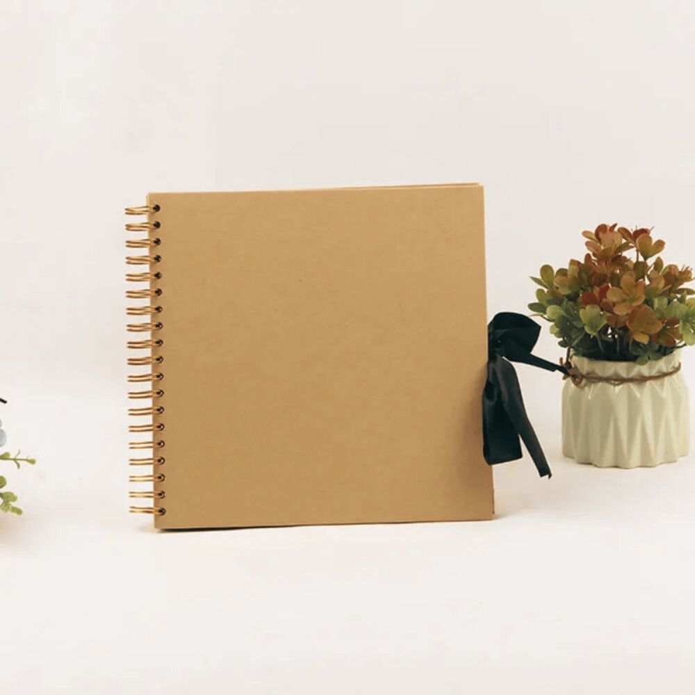 Album Photo A5 Personnalisable<br>60 Pages Noires DIY