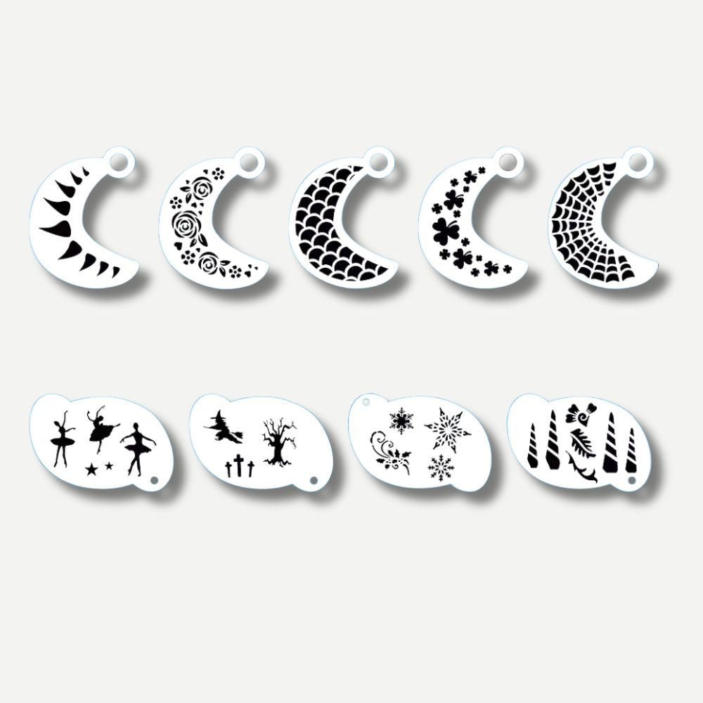 Pochoirs Pictogrammes<br>6 Variantes