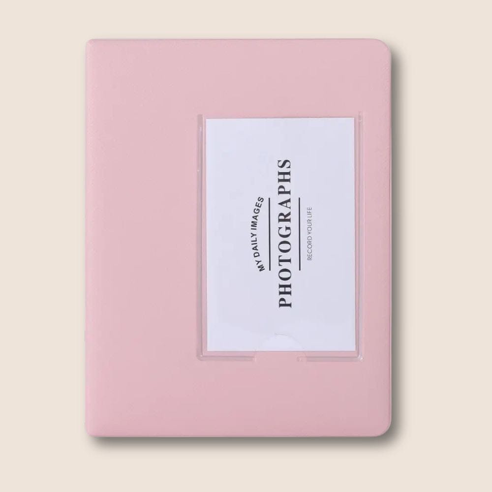 Album Photo Élégant Rose Pâle