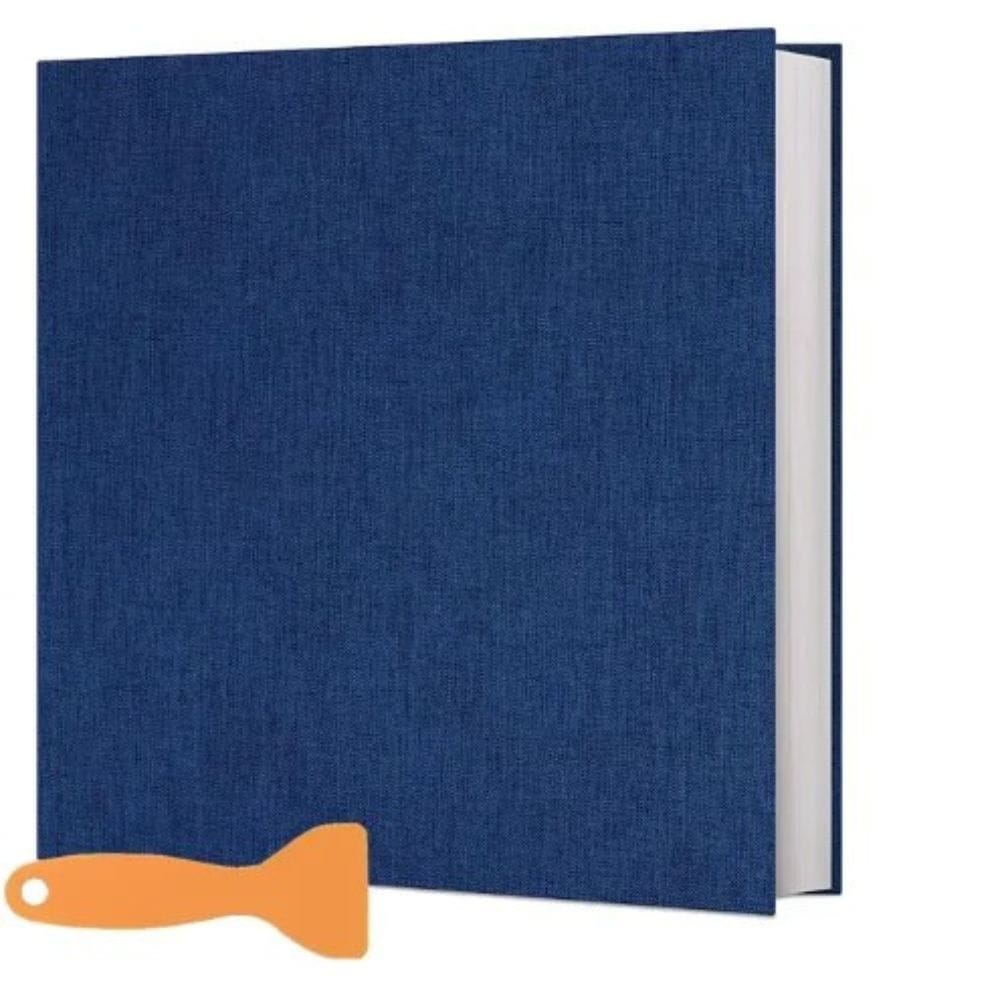 Album Photo en Tissu Bleu Nuit