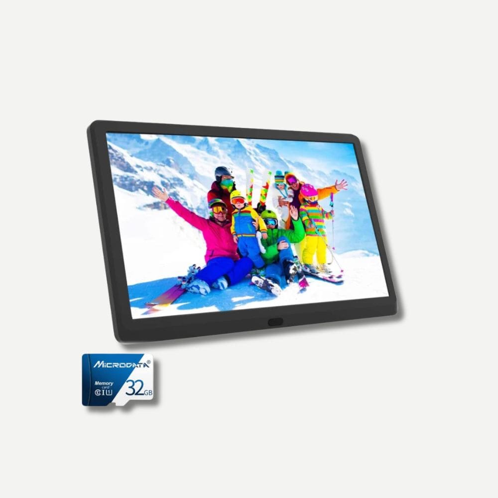 Cadre Photo Numérique 10 Pouces Noir 32 Gb