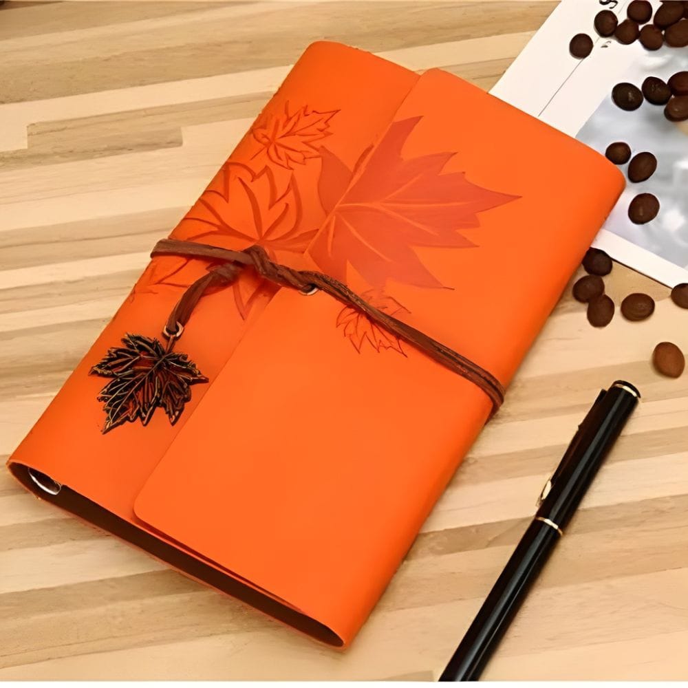 Carnet pour Scrapbooking Orange / A7 145X100MM