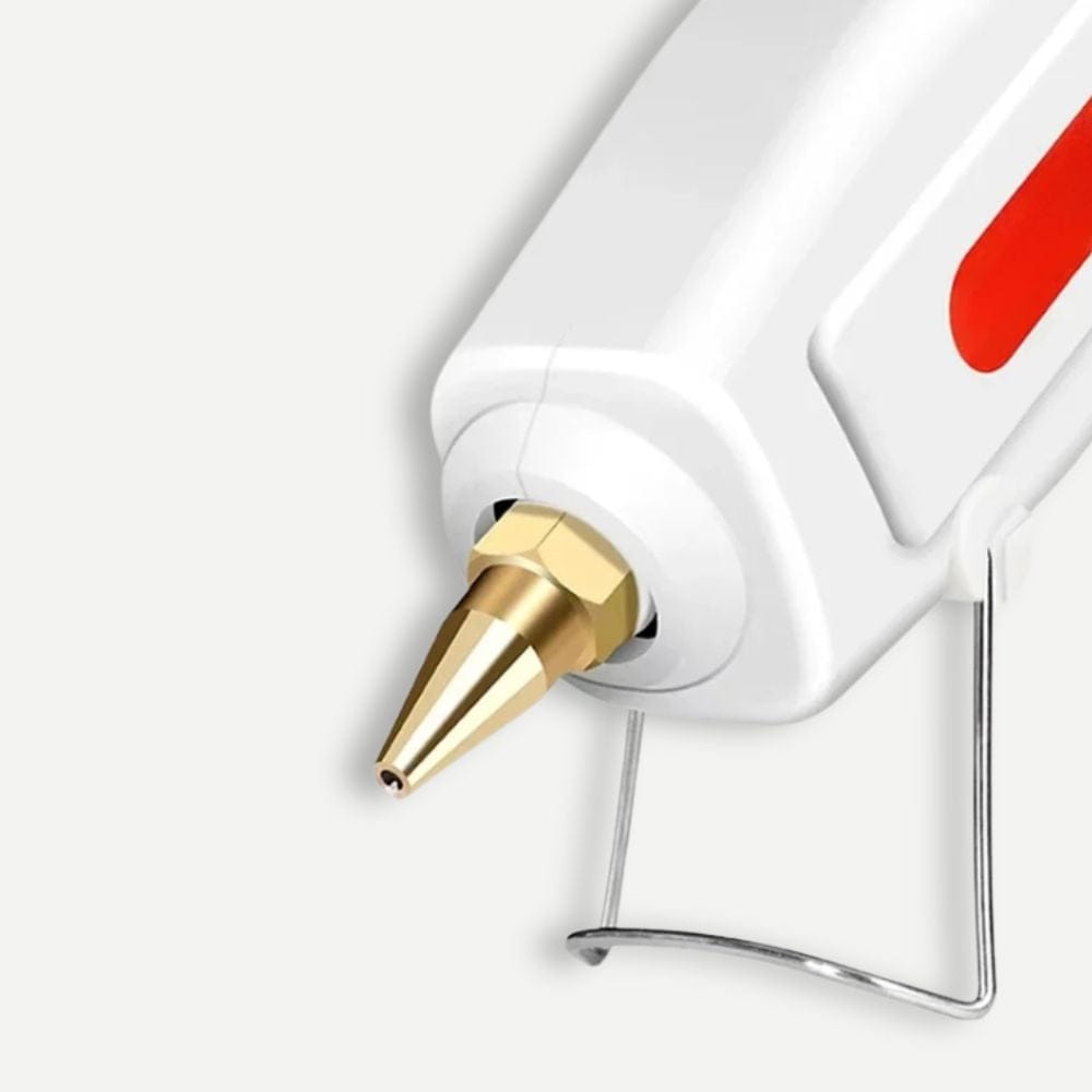 Pistolet Colle à Chaud 100W – Puissant, Polyvalent, Buse Cuivre