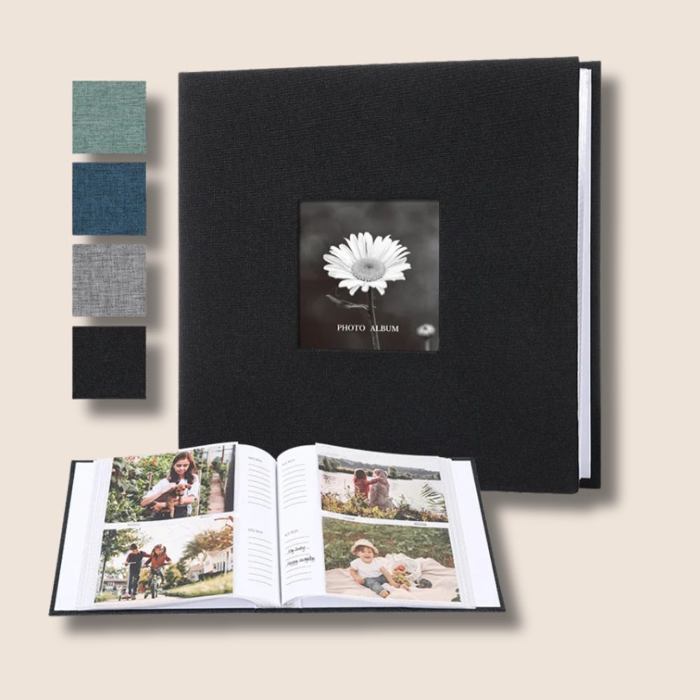 Album Photo Classique 200 Photos<br>Avec Zone d’Écriture