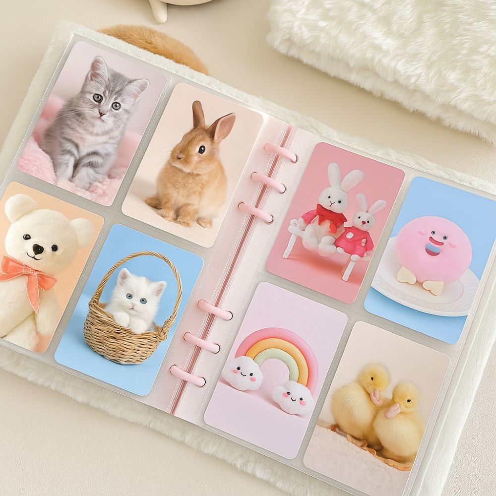 Album Photo Peluche<br>Classeur à anneaux