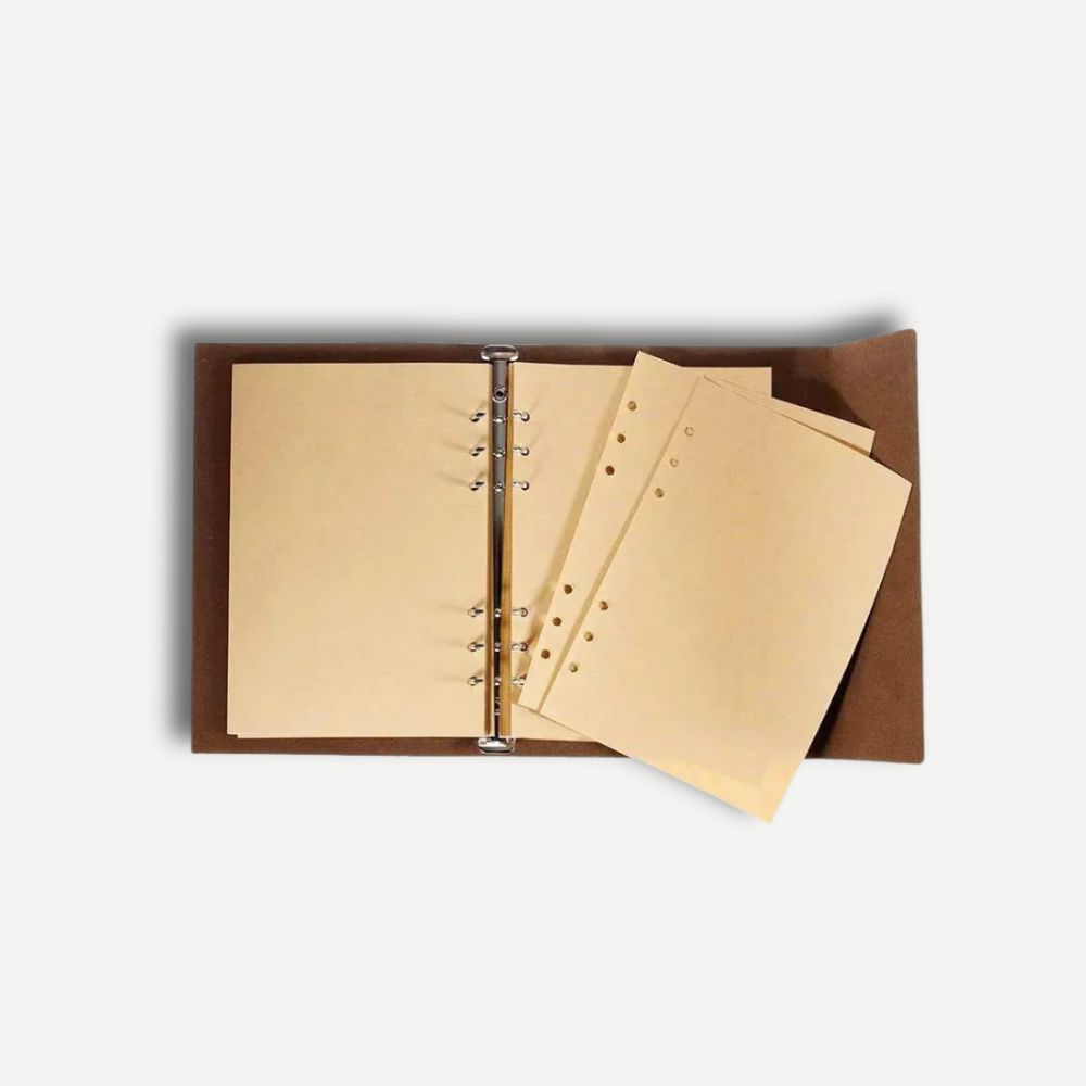 Carnet en Cuir <br>14x10cm