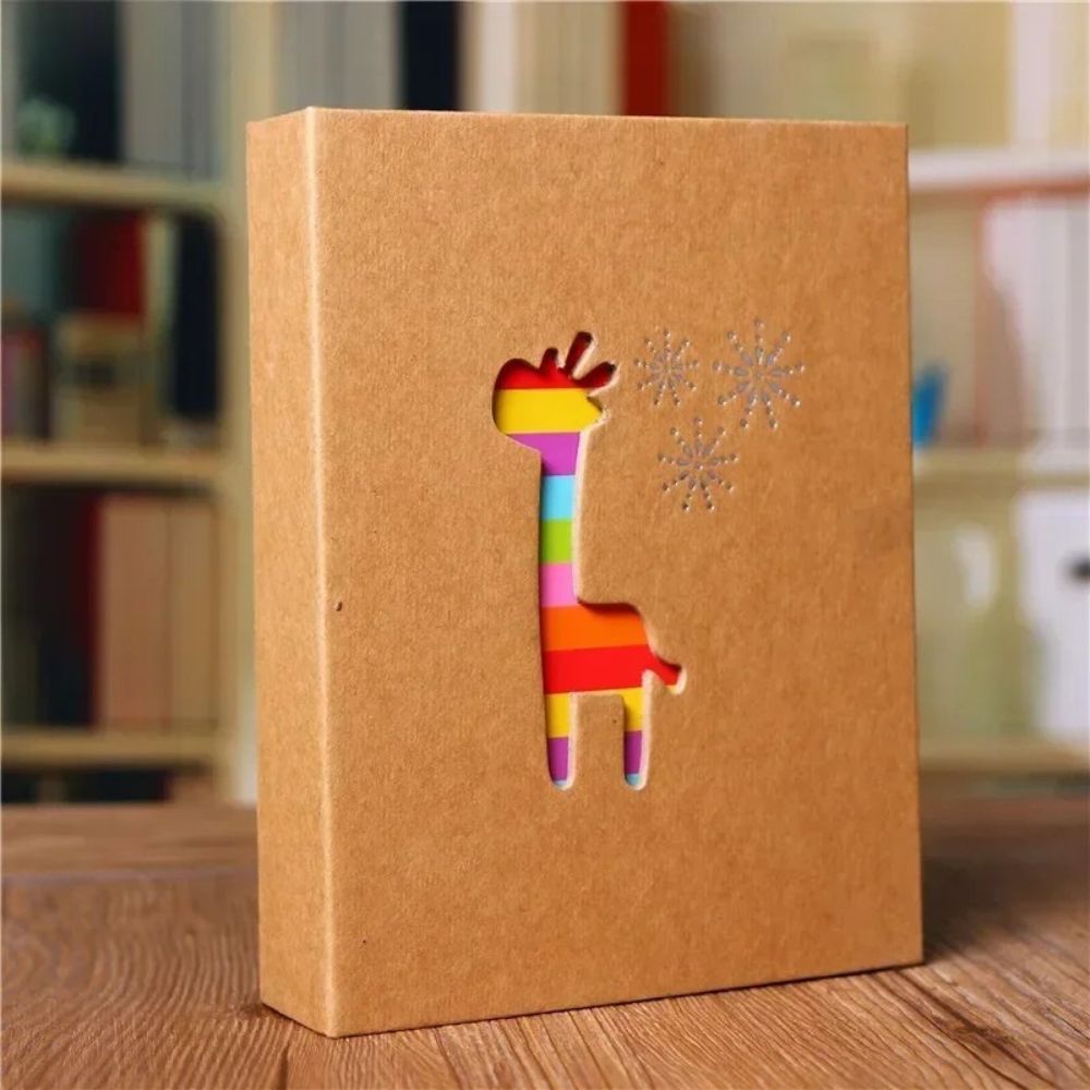 Album Photo Bébé Cartonné<br>Souvenirs tendres à conserver pour la vie