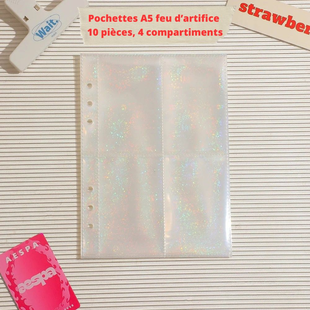 Pochettes Photo A5<br>6 trous
