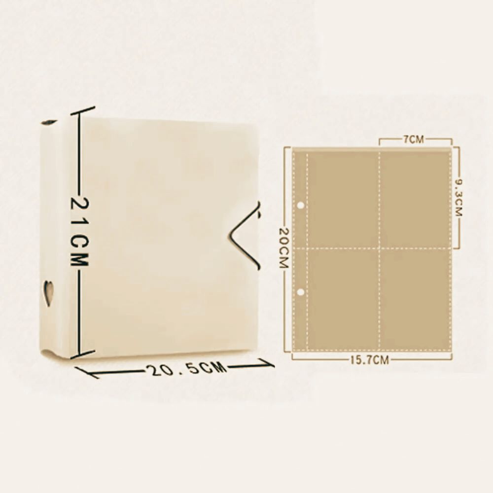 Classeur Photo<br>25 Pochettes, 200 photos