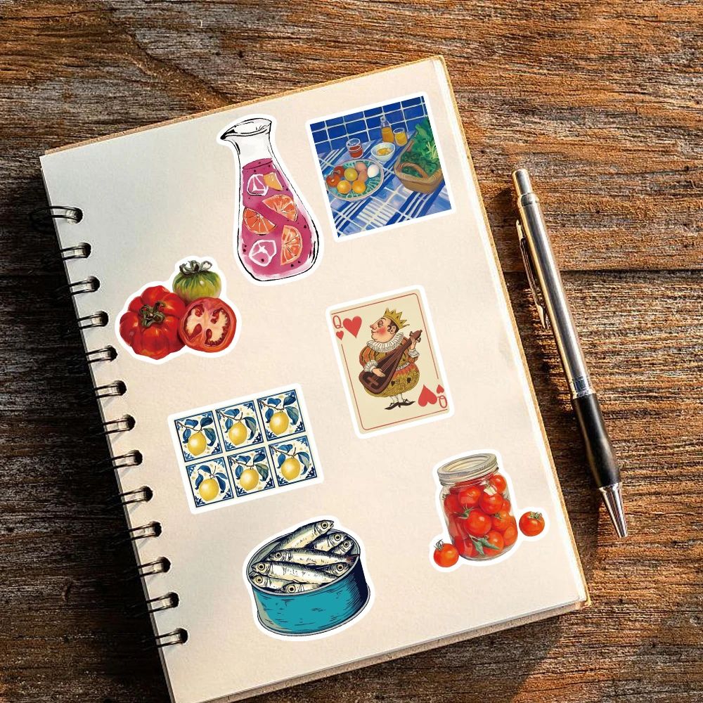 Stickers Provence<br>50, 100 Pièces Ambiance Méditerranéenne