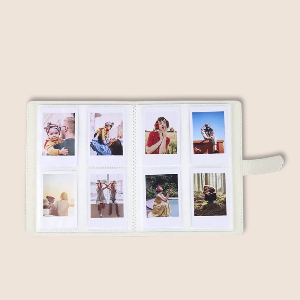 Album Photo de Poche<br>128 Photos Instantanées 6×8,4 cm