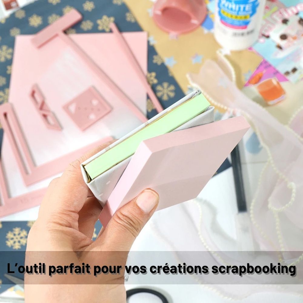 Kit de Reliure Scrapbooking<br>Créez des albums DIY comme un pro
