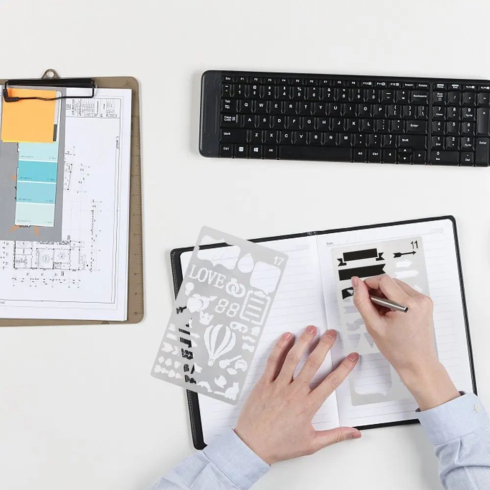 Pochoirs Bullet Journal<br>20 ou 30 pièces