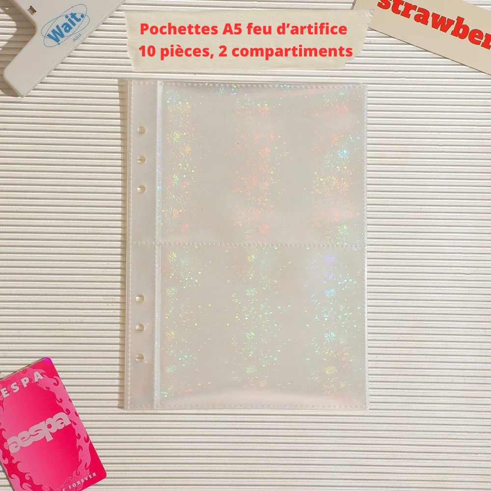 Pochettes Photo A5<br>6 trous