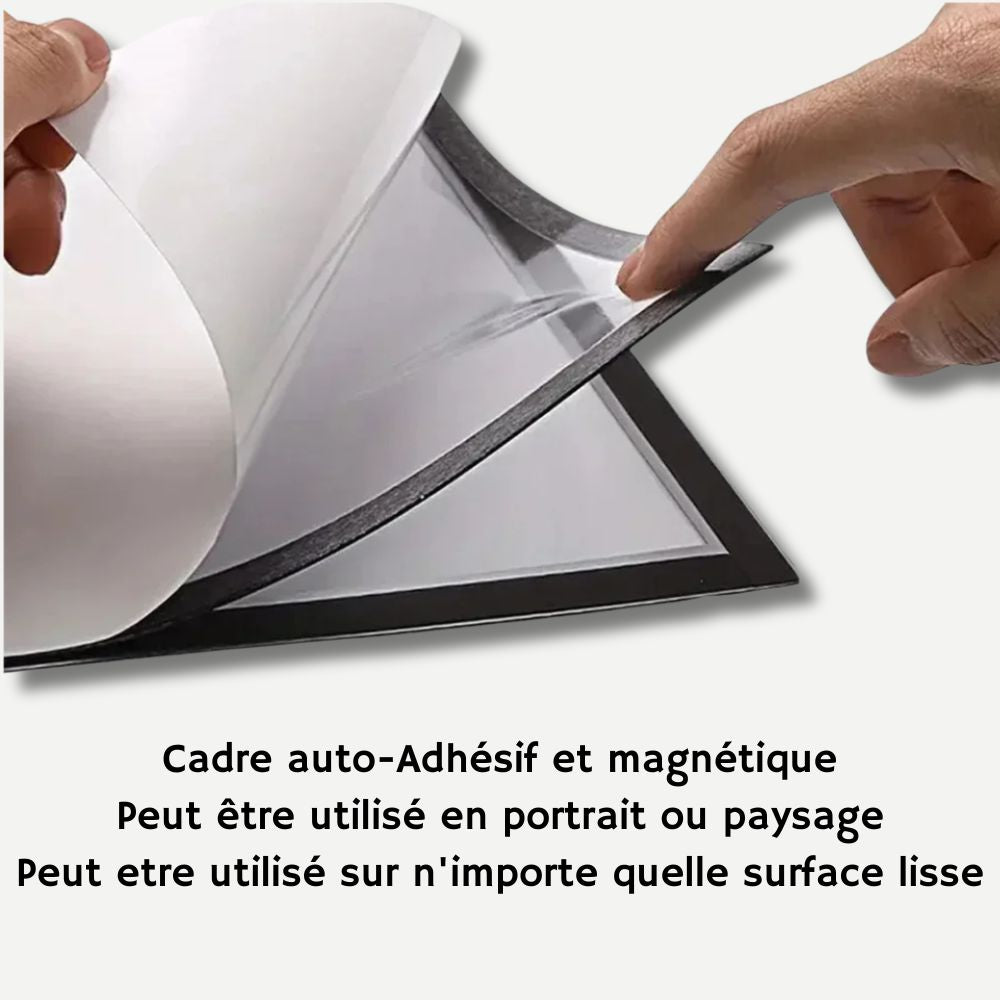 Cadre Photo Magnétique<br>2 à 10 pièces