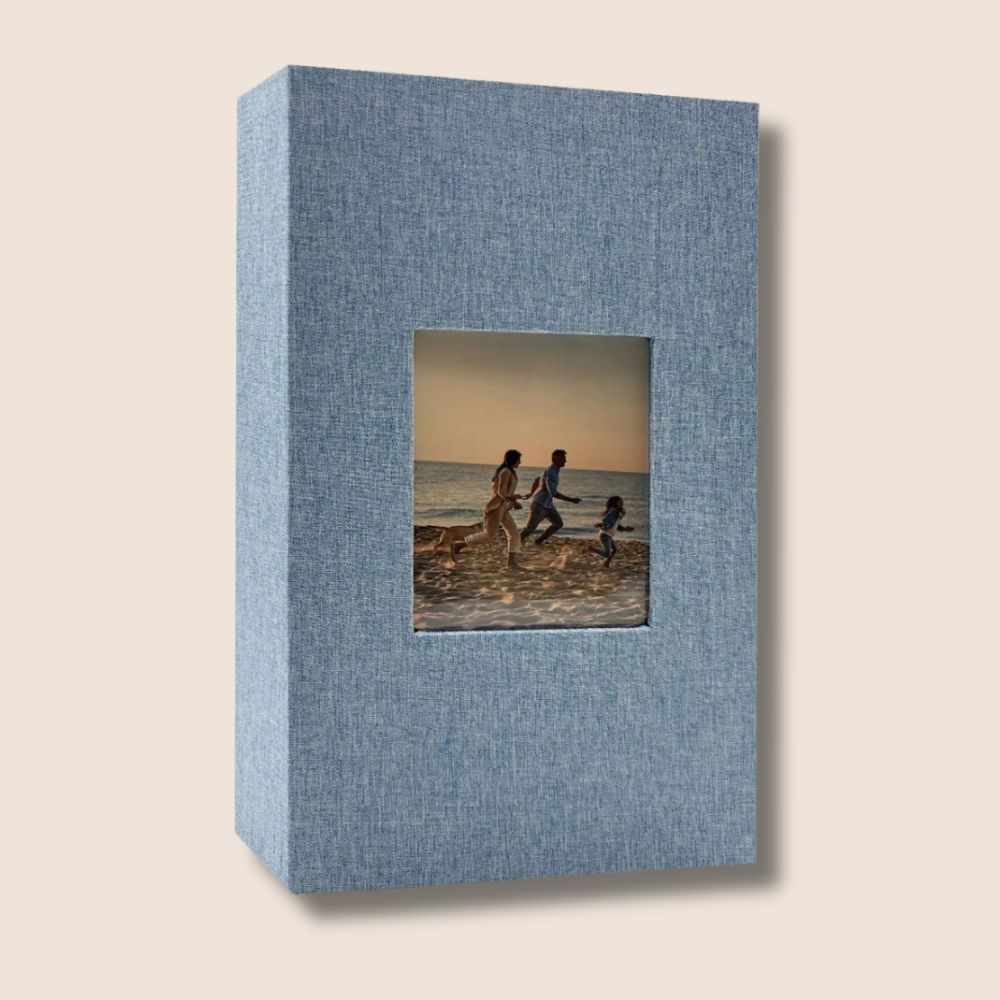 Album Photo 300 Photos<br>10×15 cm – Fenêtre Personnalisable