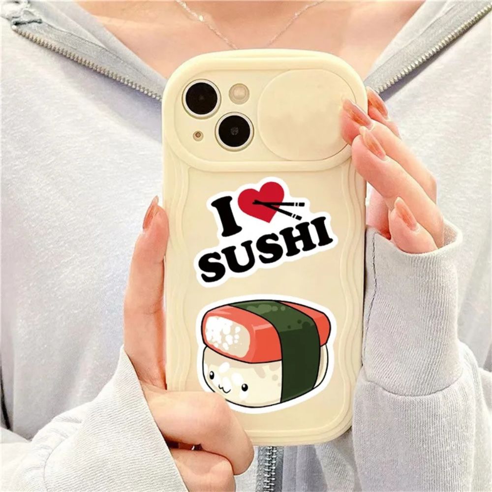 Stickers Sushi<br>Lot de 10, 30 ou 50
