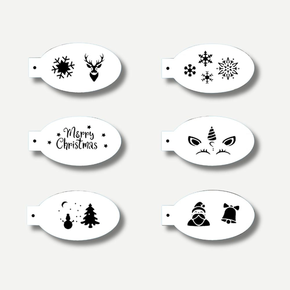 Pochoirs Pictogrammes<br>6 Variantes