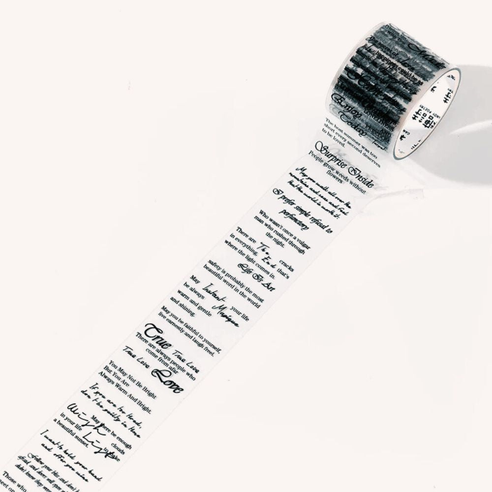 Masking Tape Transparent<br>Ruban Adhésif Vintage