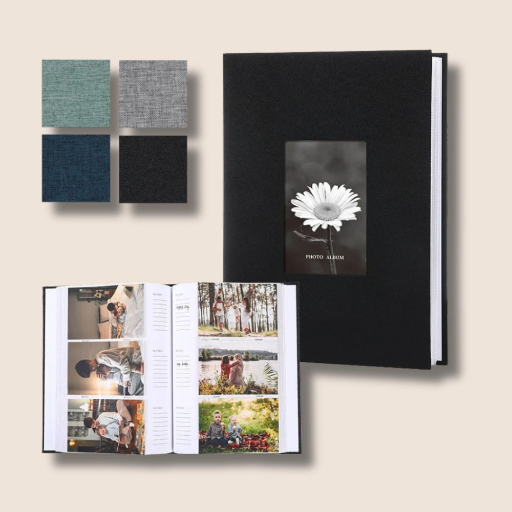 Album Photo Annoté<br>Espace Écriture – 300 Tirages