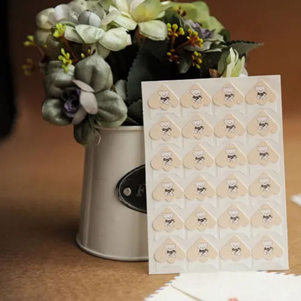 Attache Pour Photo<br>Coins Illustrés Autocollants