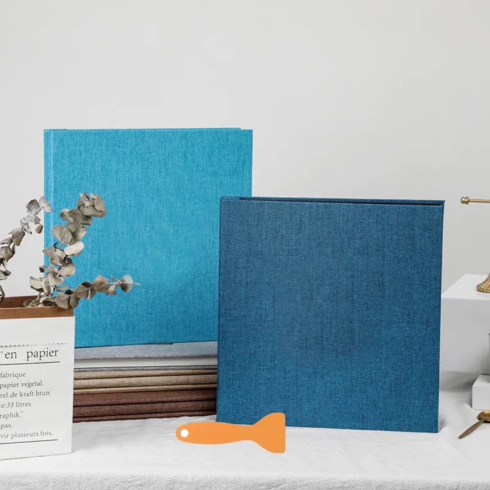 Album Photo en Tissu<br>Autocollant – 240 Souvenirs