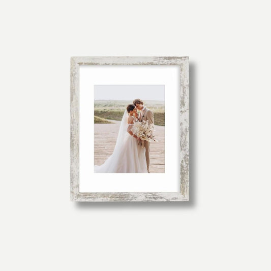 Cadre Photo Bois Vieilli