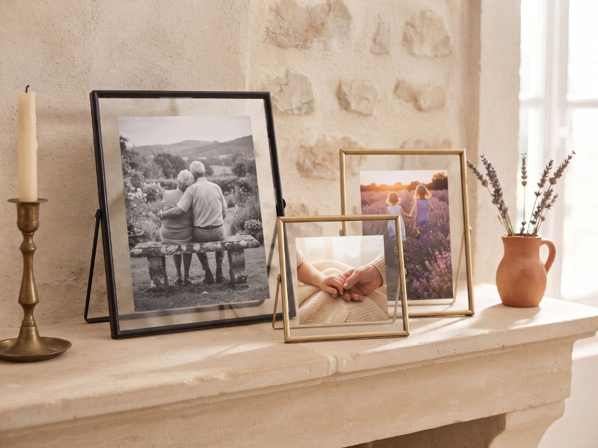 Cadre Photo Métal et Acrylique Alboomeo