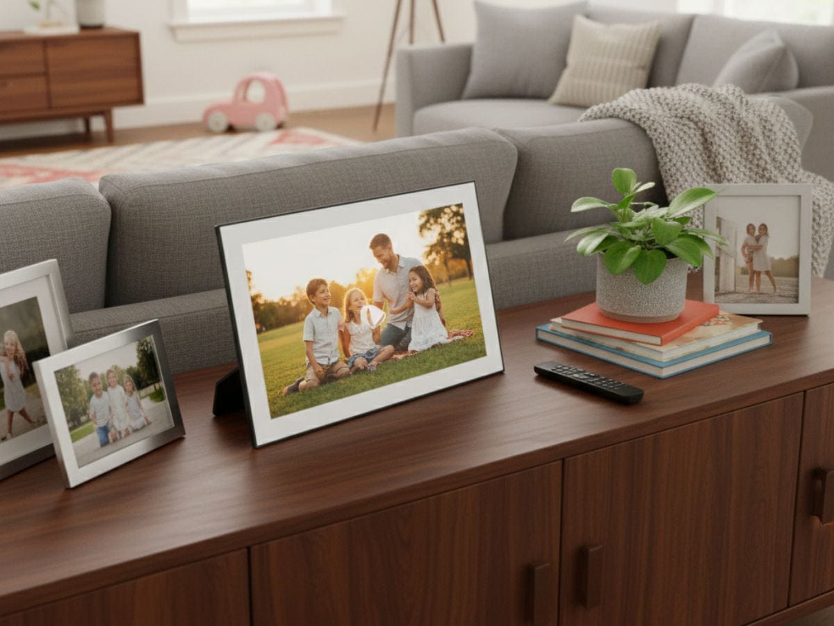 Cadre Photo Numérique Wifi 15 Pouces Alboomeo