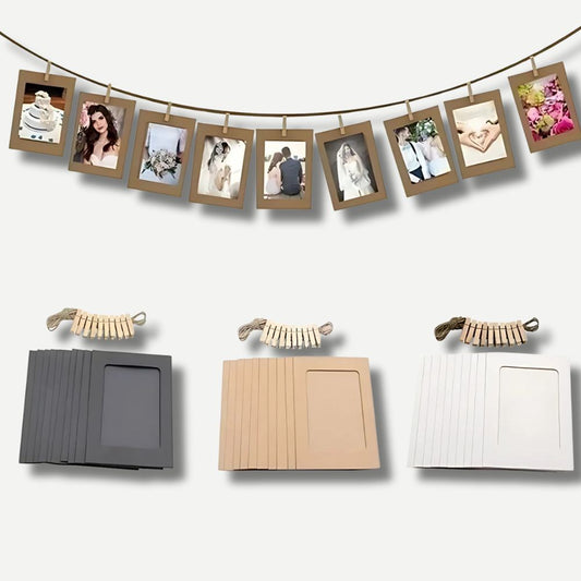 Cadre Photo avec Pinces