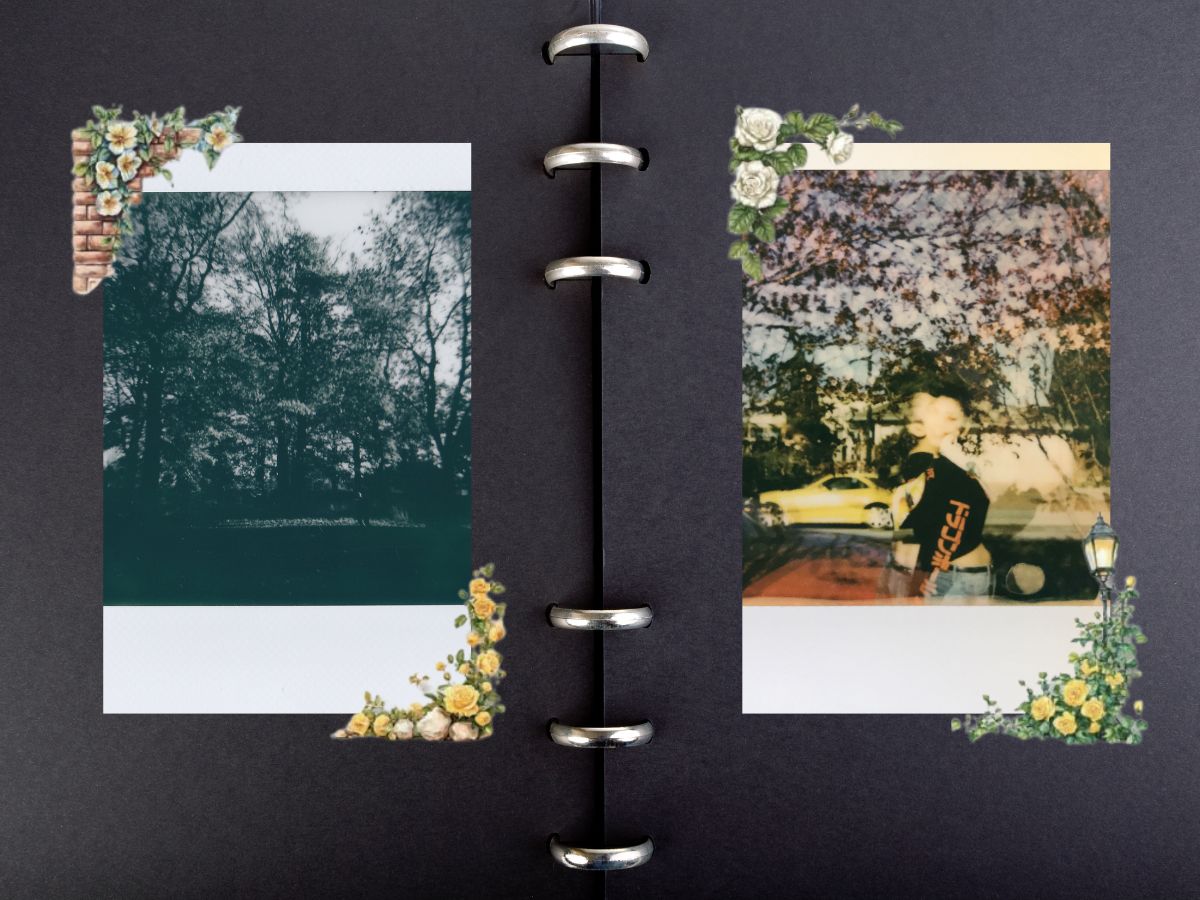 Coin Adhesif Pour Photo Meta