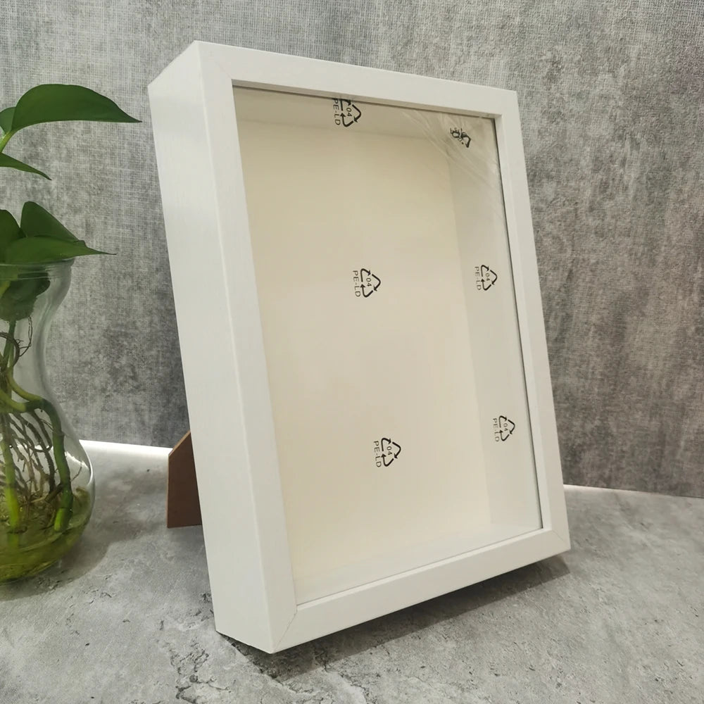 Cadre Vitrine Profond pour Objet<br>20x20cm