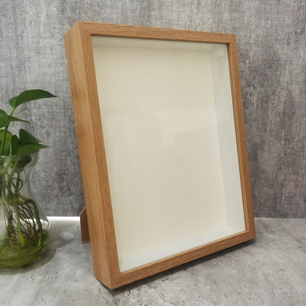 Cadre Vitrine Profond pour Objet<br>20x20cm