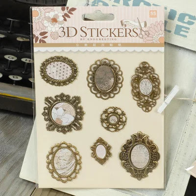 Stickers 3D Scrapbooking<br>22 Styles Différents