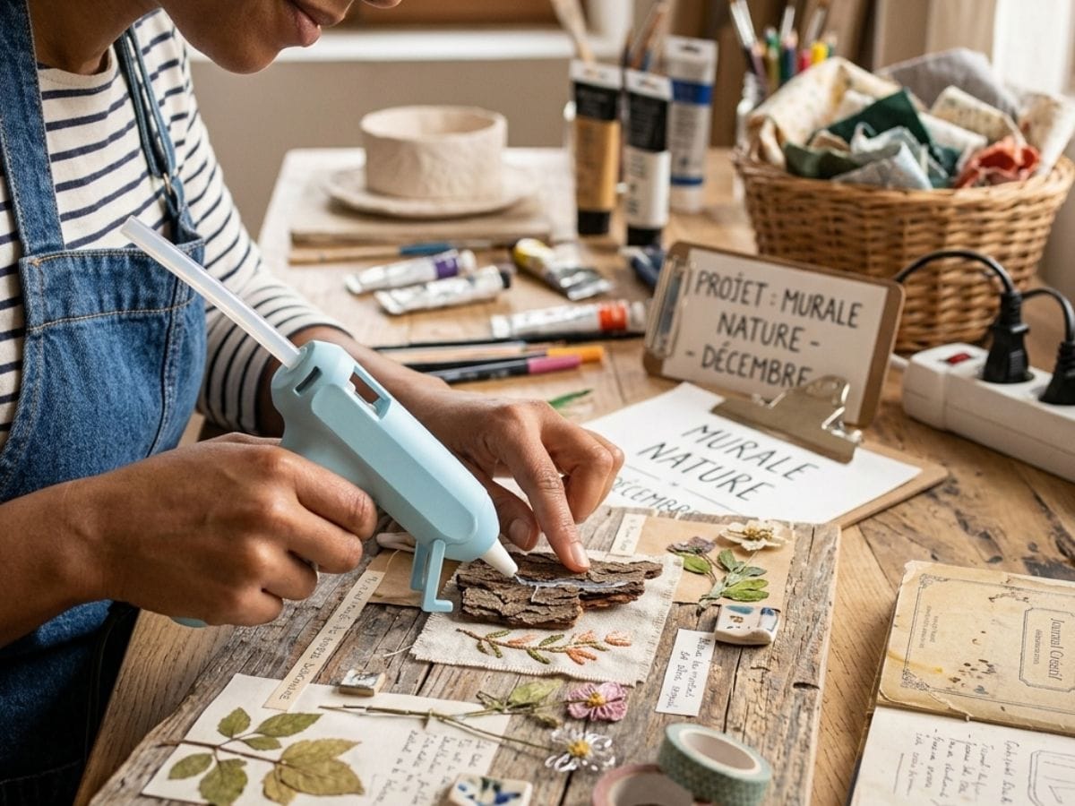Mini Pistolet à Colle Alboomeo