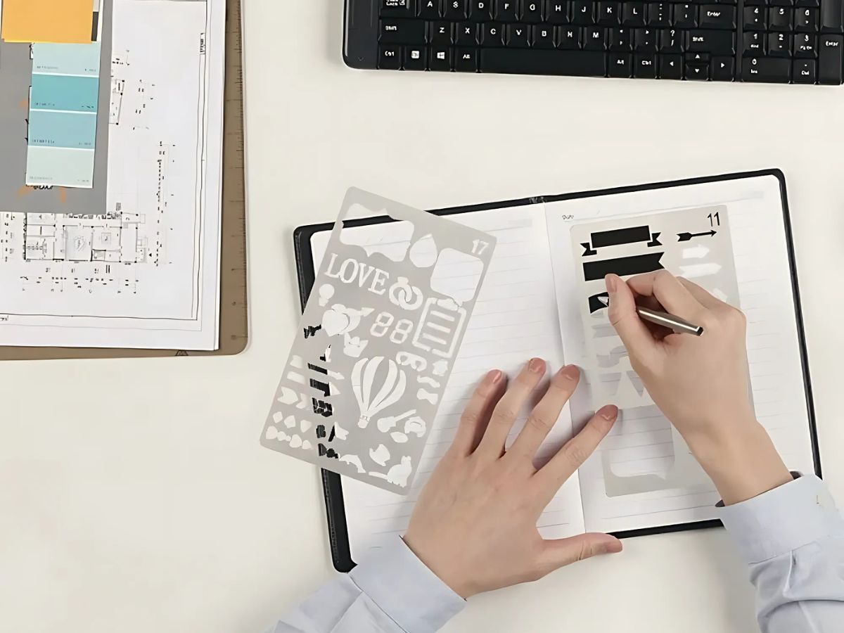 Pochoirs Bullet Journal Meta