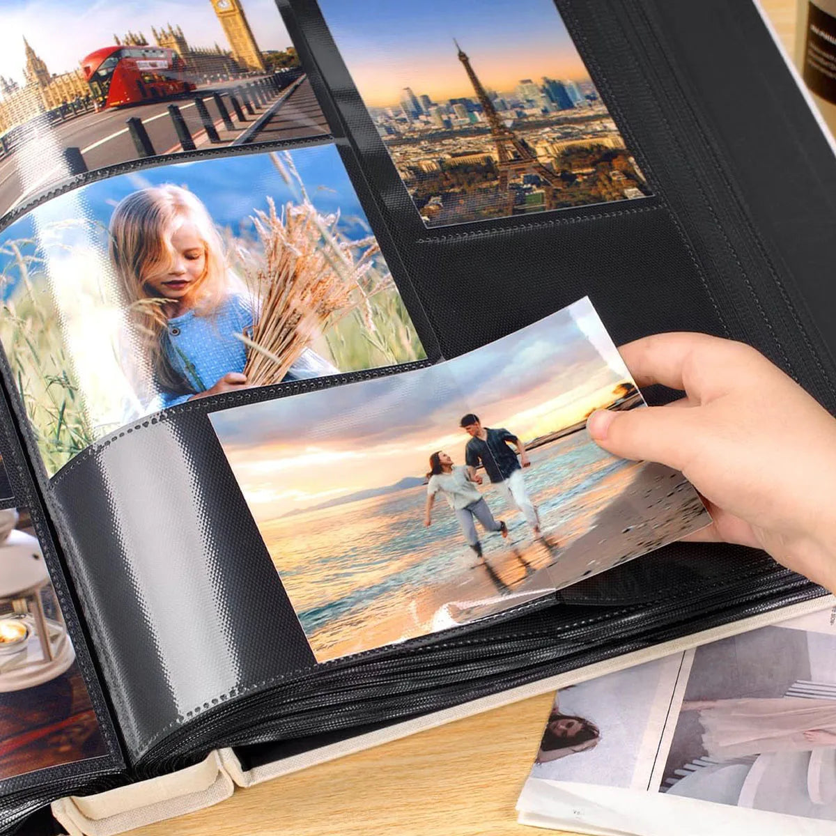 Album Photo XXL<br>600 Tirages 10×15 – Fenêtre Personnalisable