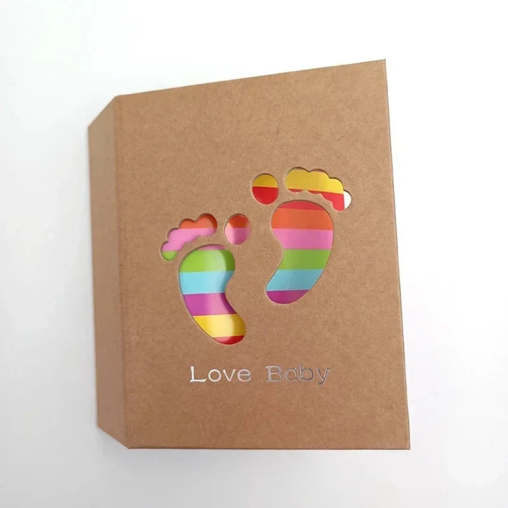 Album Photo Bébé Cartonné<br>Souvenirs tendres à conserver pour la vie