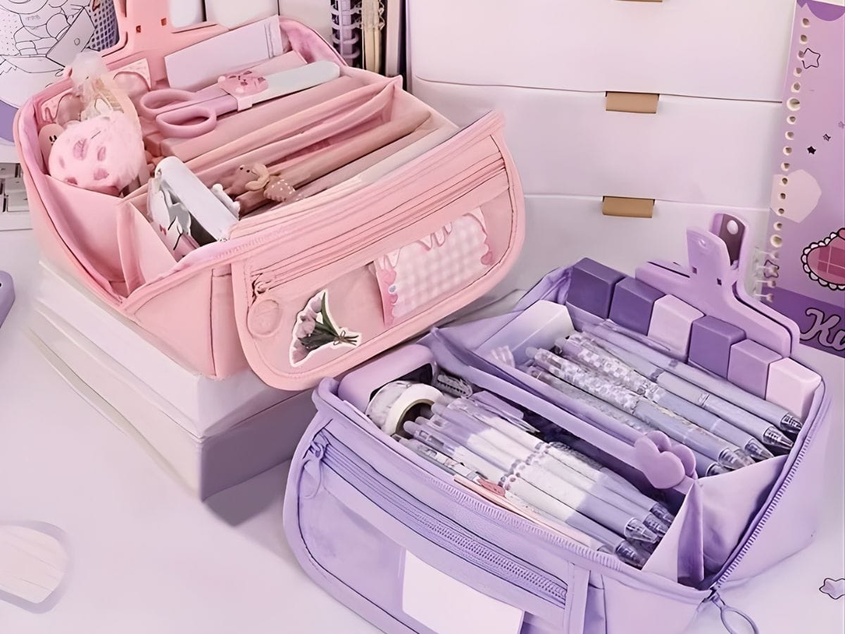 Trousse Double Compartiment Meta