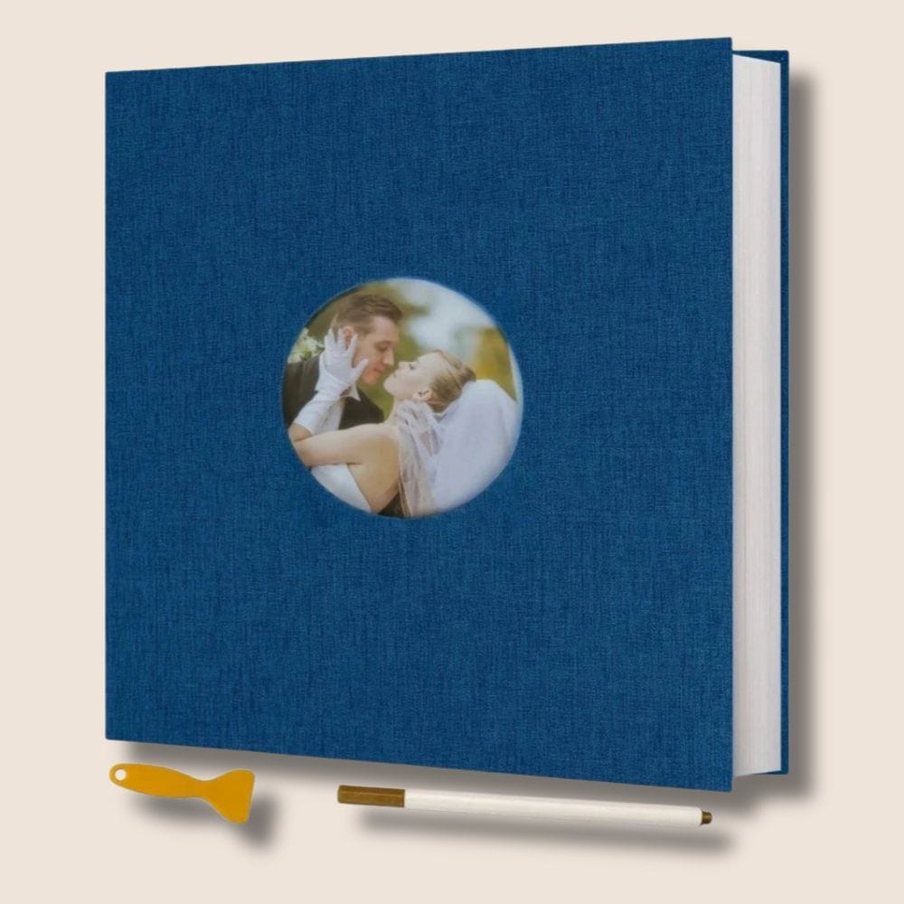 Album Photo 120 Photos Bleu