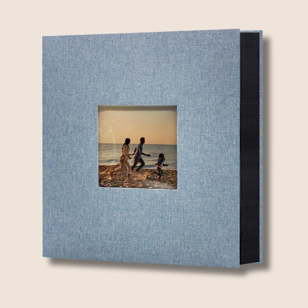 Album Photo 600 Photos Bleu