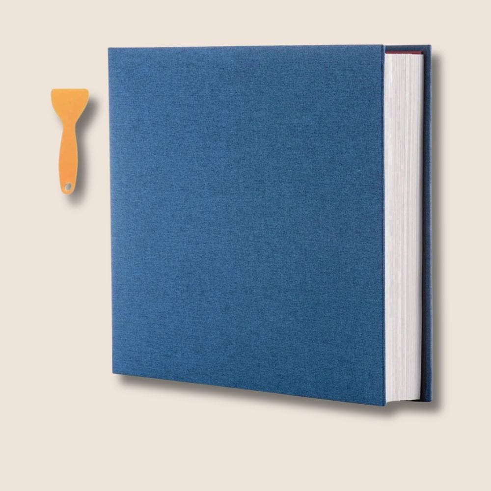 Album Photo Auto-Adhésif Bleu Marine