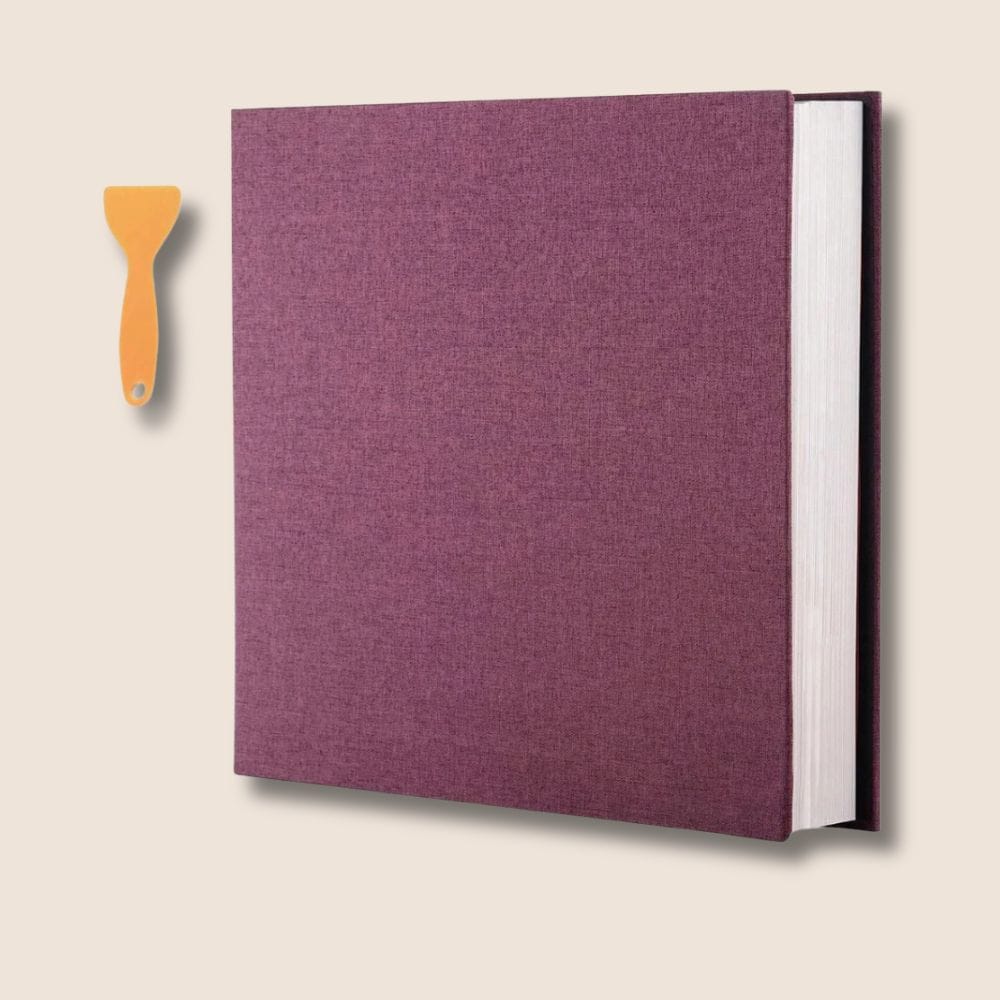 Album Photo Auto-Adhésif Violet