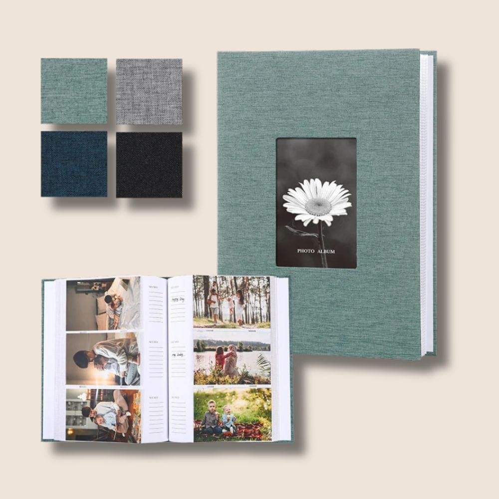 Album Photo Avec Espace Écriture Vert