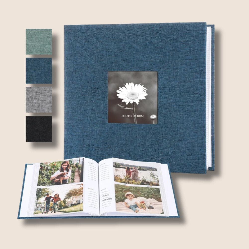 Album Photo Classique Bleu
