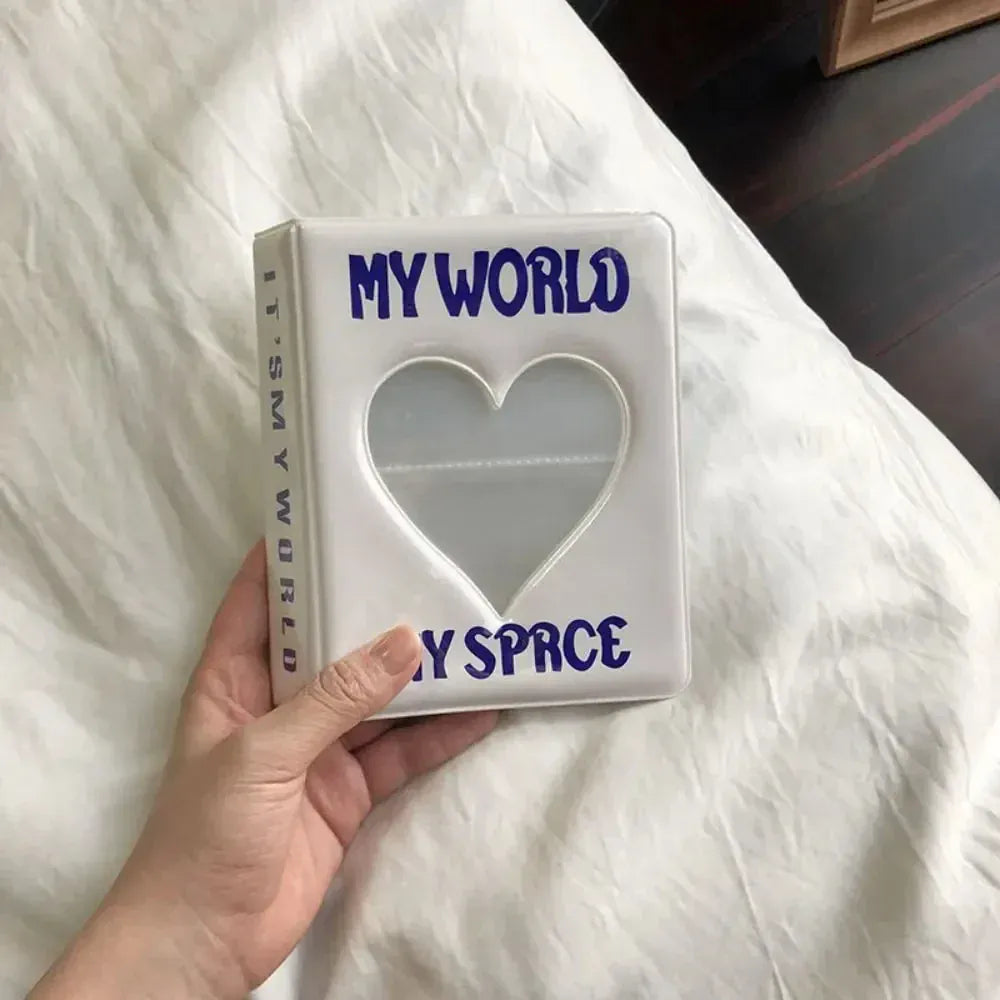 Album Photo Cœur Blanc