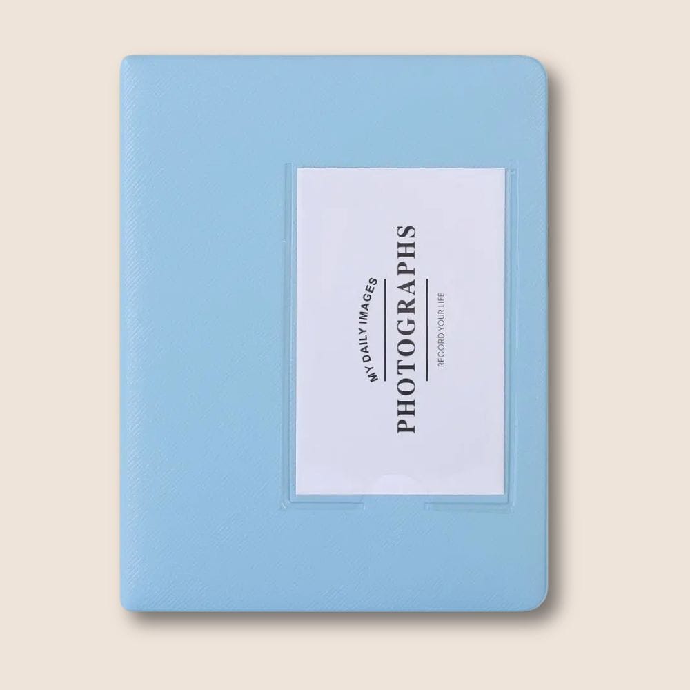 Album Photo Élégant Bleu Ciel