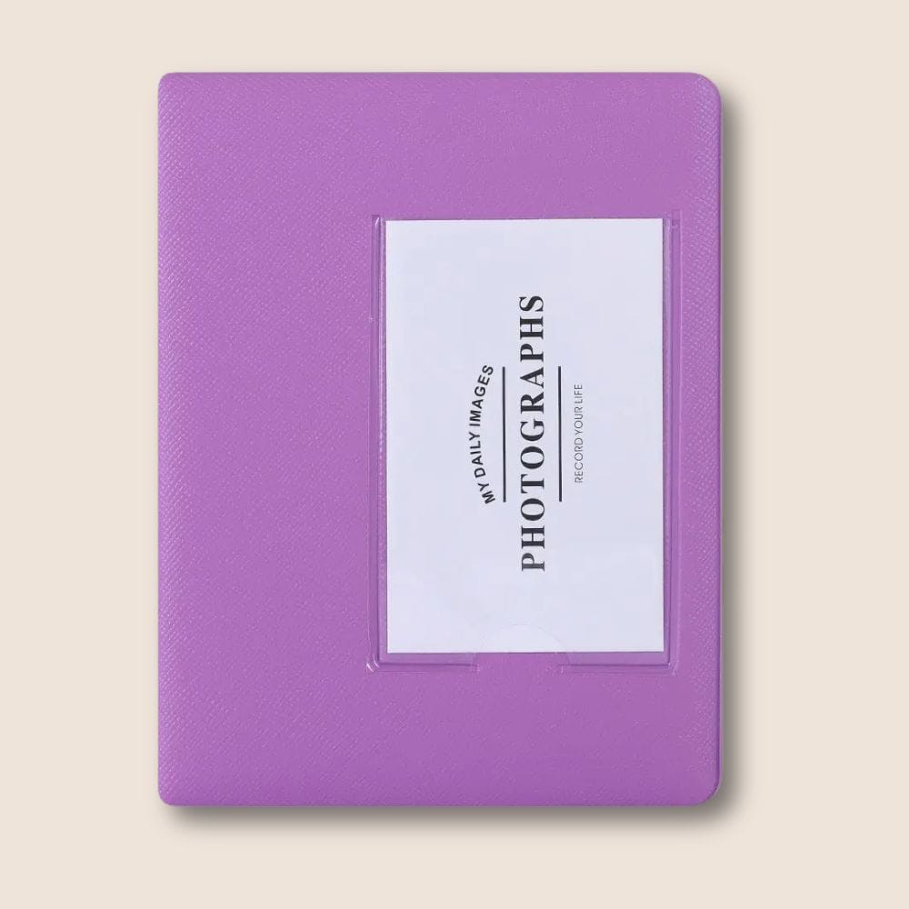 Album Photo Élégant Violet